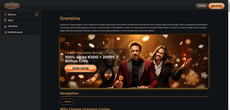Découvrez les Bonus et les Avantages de Gransino Casino en Ligne en France