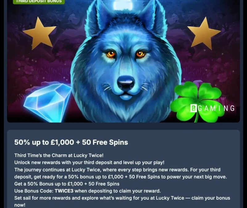 Unlock the Ultimate Gaming Experience at Lucky Twice Casino UK