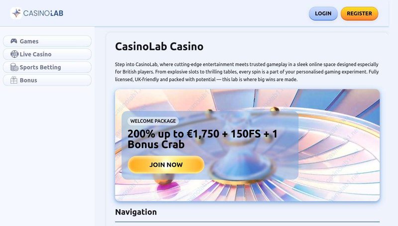 Casinolab casino, casinolab bonus